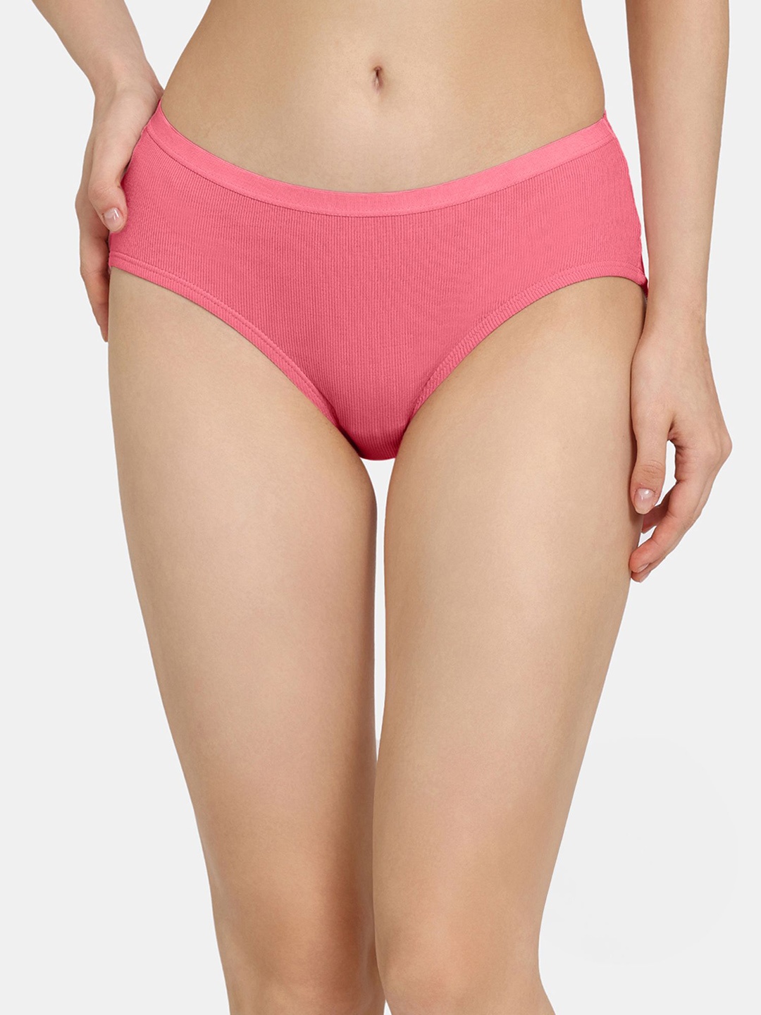 

Rosaline by Zivame Women Low-Rise Hipster Briefs, Pink