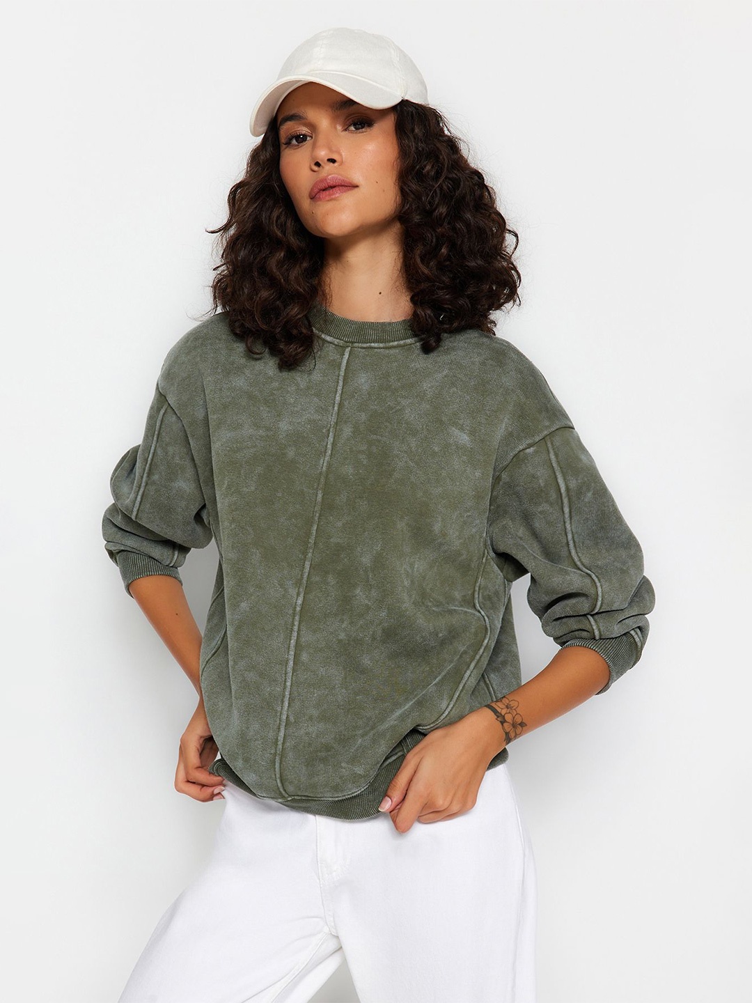 

Trendyol Women Sweatshirt, Na
