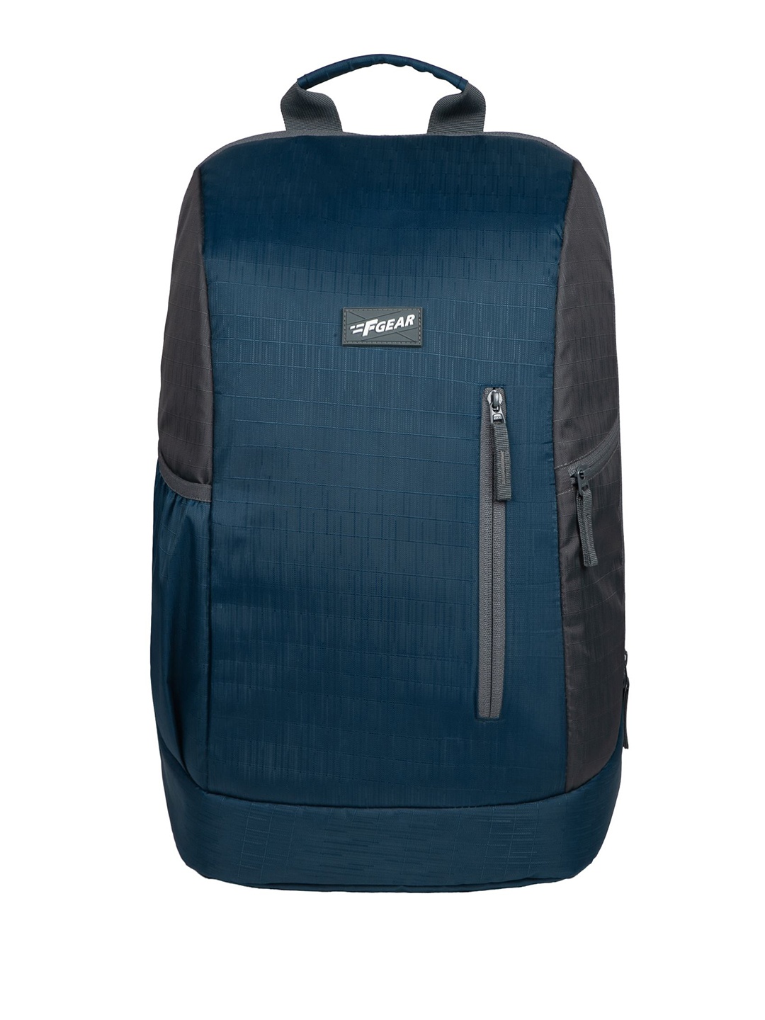 

F Gear Unisex Typography Backpack with Anti-Theft, Blue