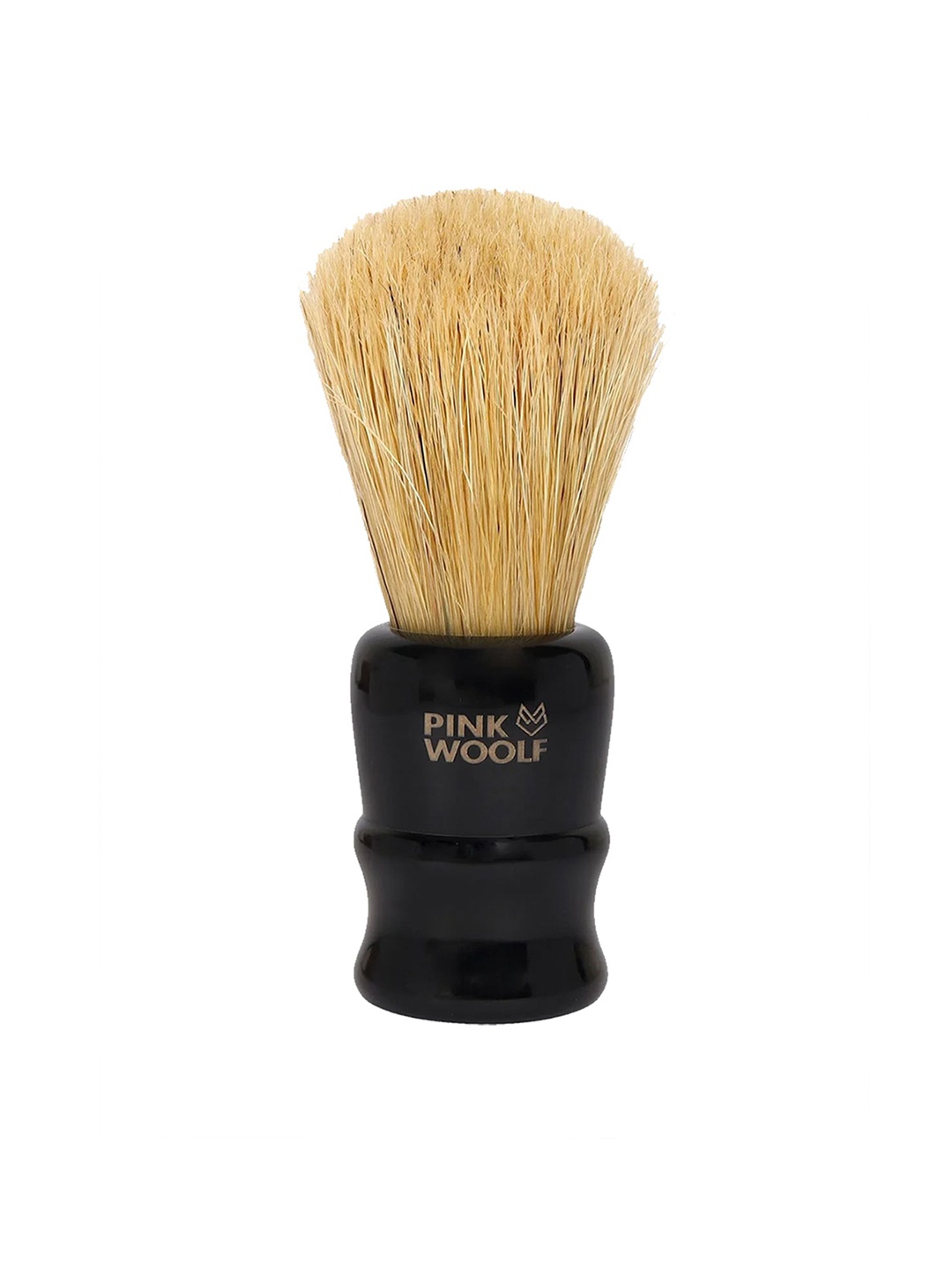 

PINK WOOLF Black Boar Bristles Shaving Brush With Soap