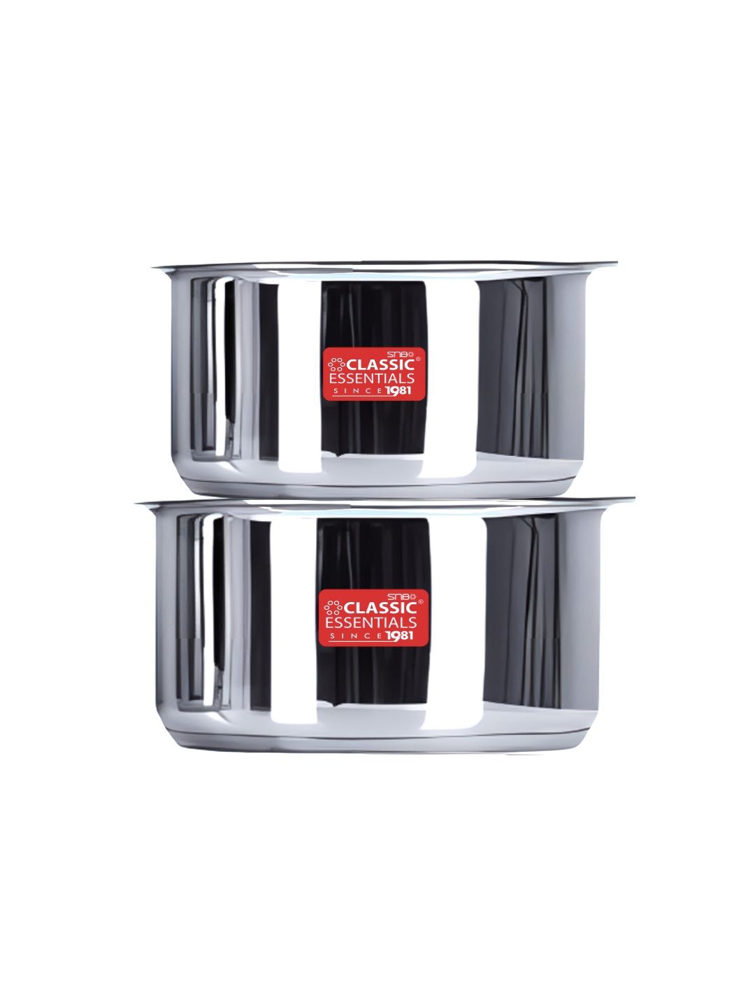 

Classic Essentials 2 Pieces Stainless Steel Tope With Lid