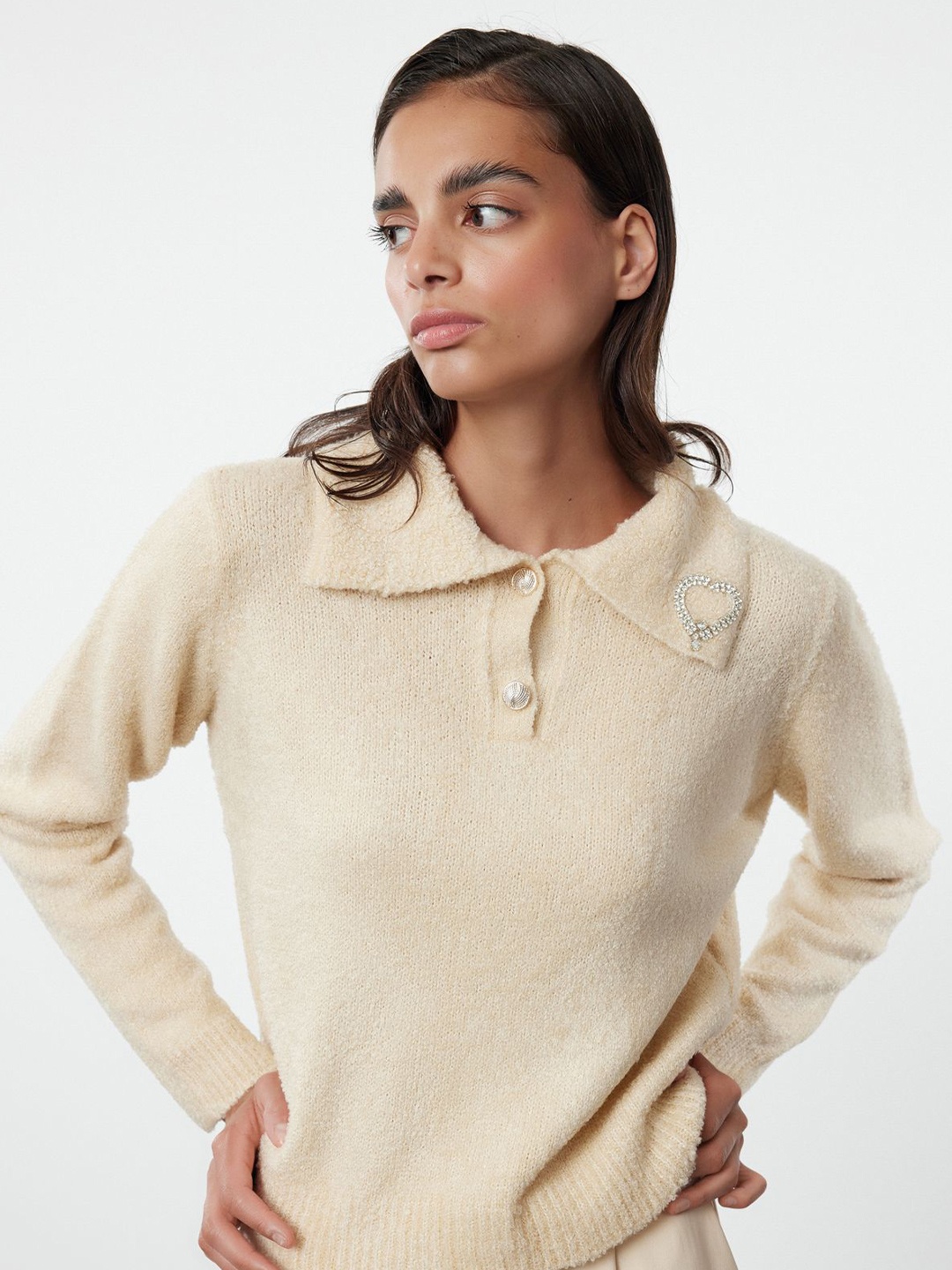 

Trendyol Tie-Up Neck Top, Na