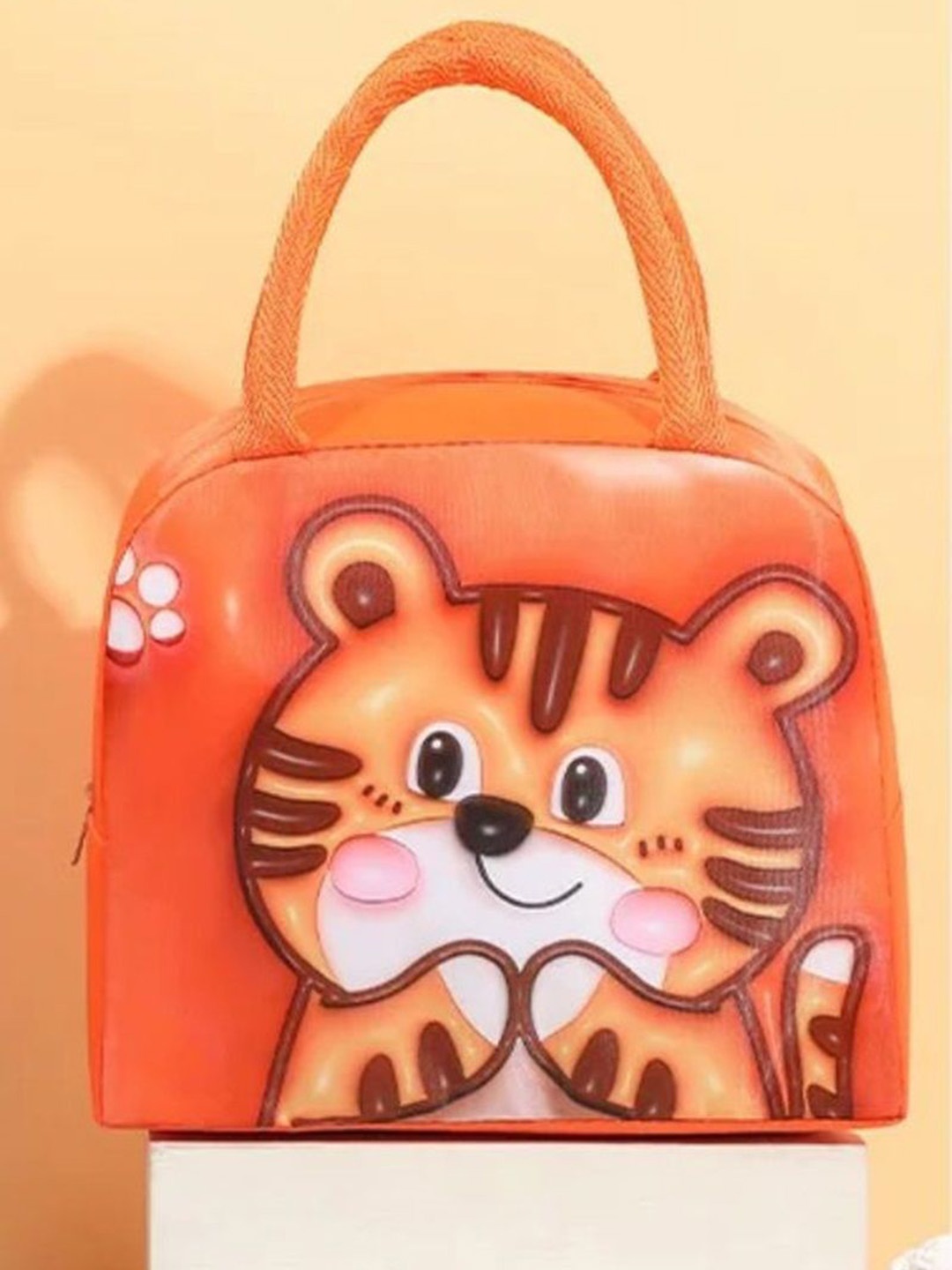 

Instabuyz Other Prints Insulated Lunch bags Travel Accessory, Orange