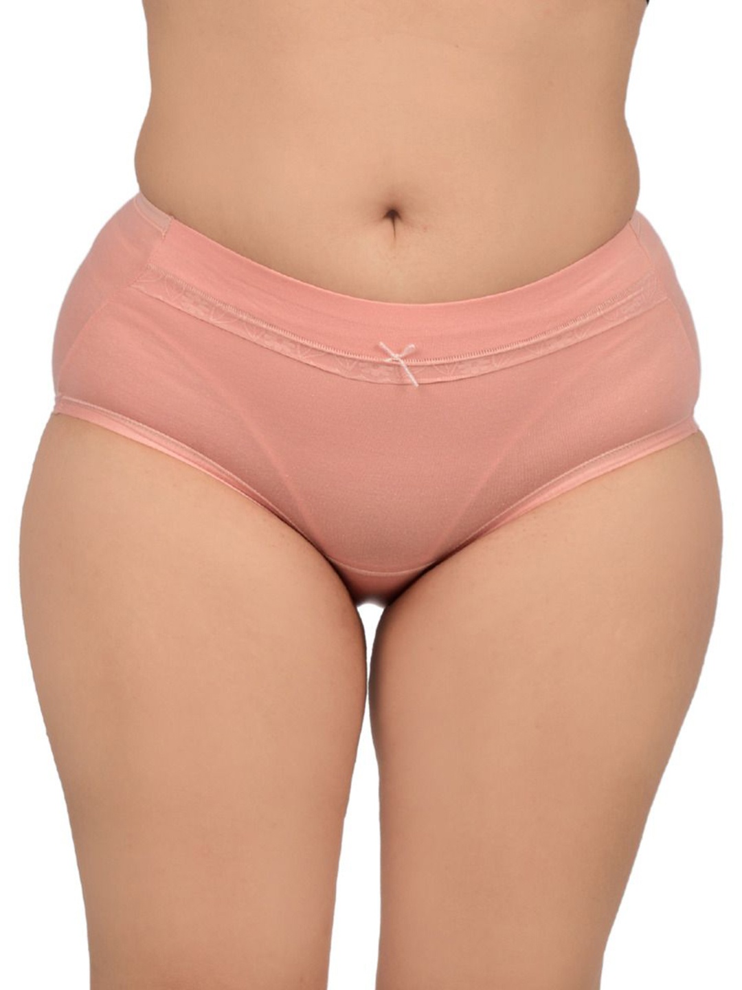 

bare dezire Women Mid-Rise Seamless Hipster Briefs, Pink