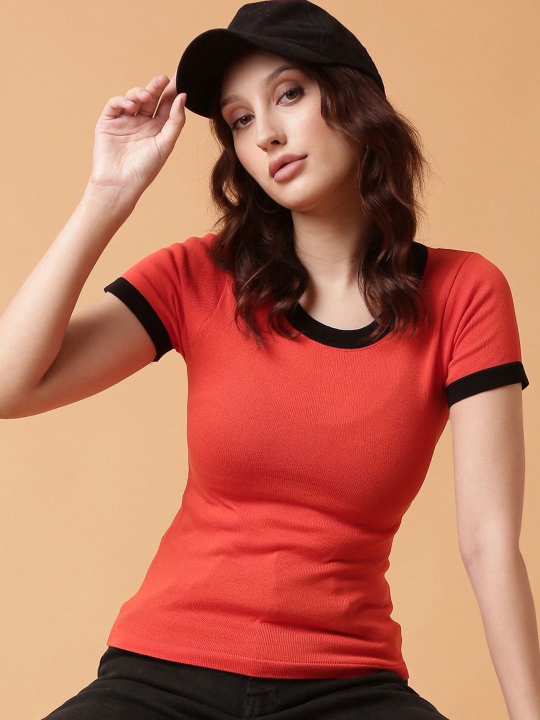 

SHOWOFF Top, Orange