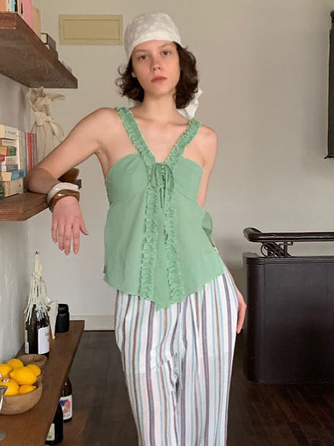 

LULU & SKY Top, Green