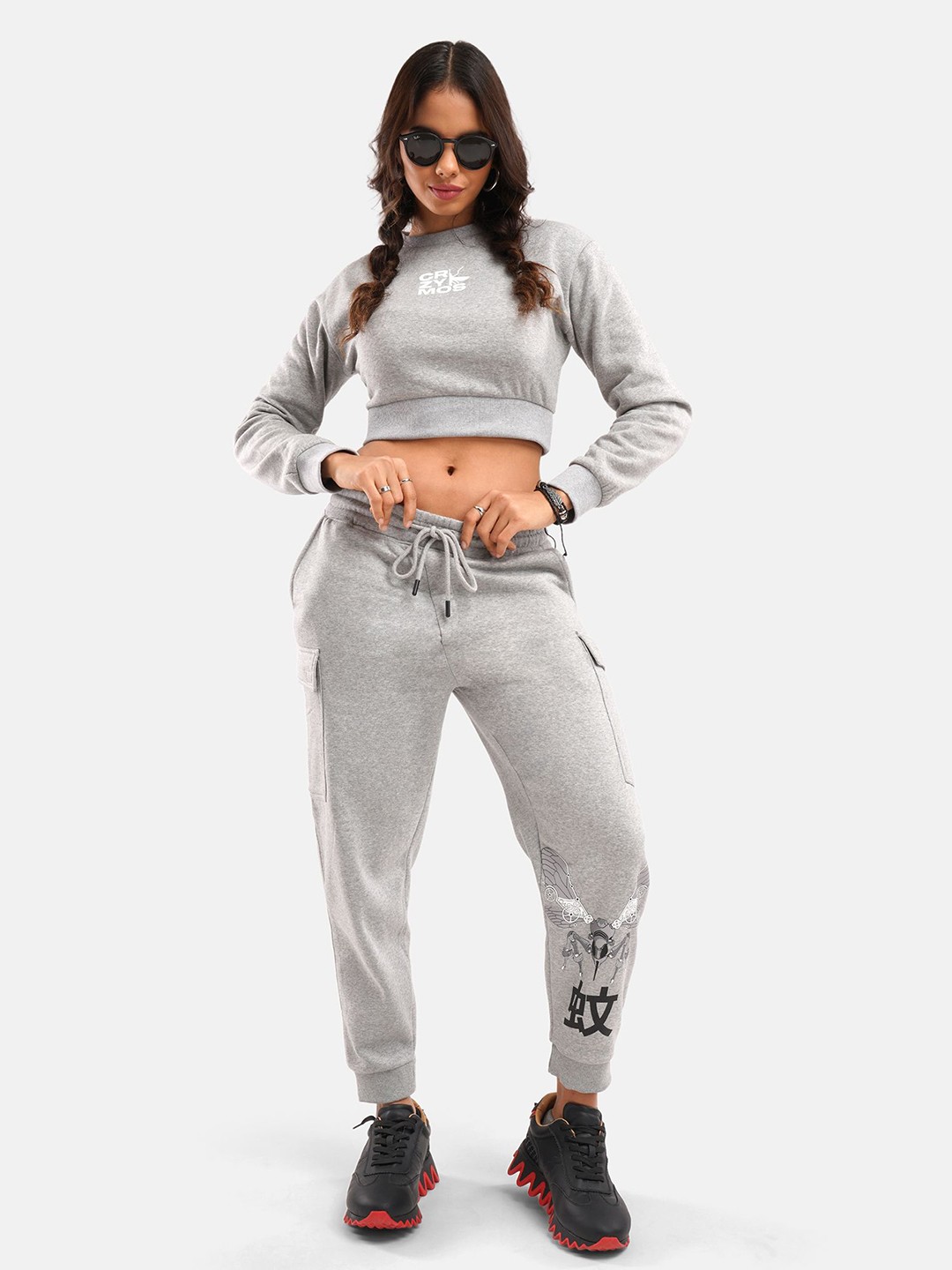 

Crazy Mosquitoes Women Sweatshirt, Grey