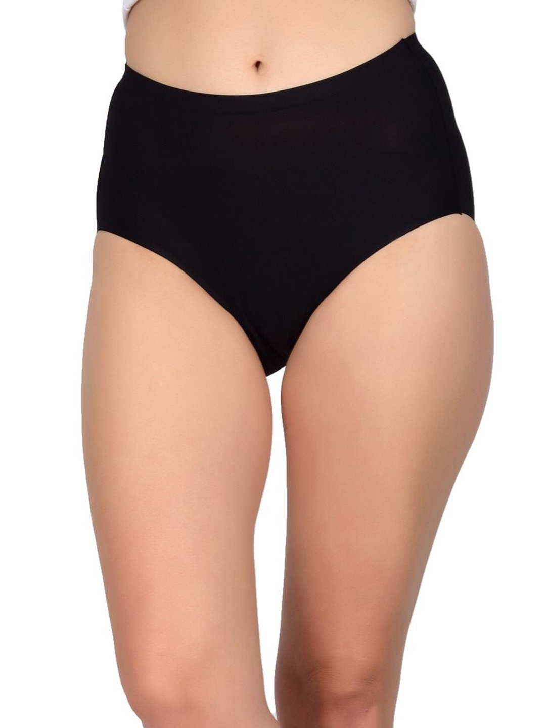 

bare dezire Mid-Rise Seamless Hipster Briefs, Black
