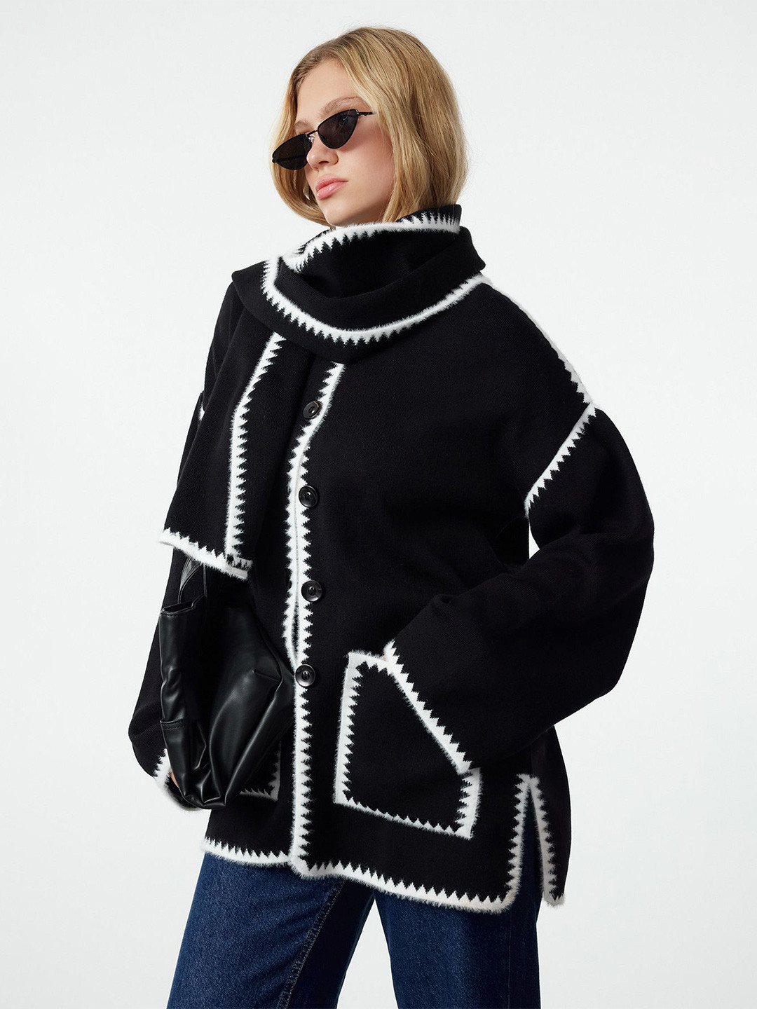 

Trendyol Women Cardigan, Black