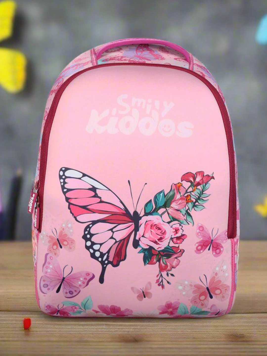 

Smily Kiddos Unisex Kids Graphic Backpack, Pink