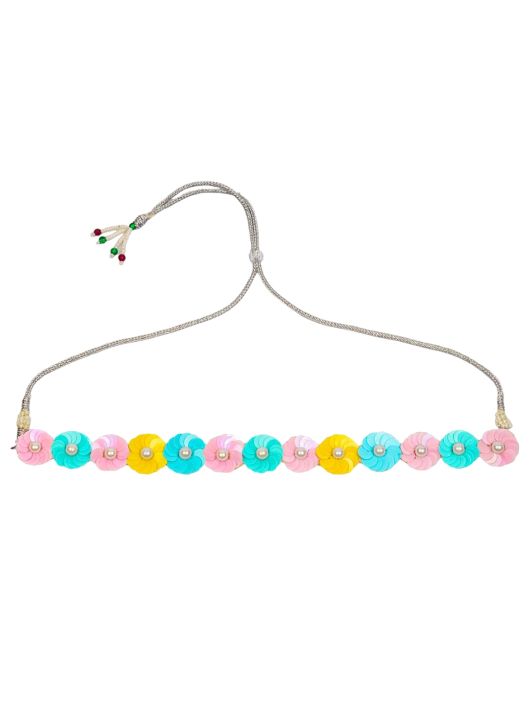 

Aye Candy Girls Pearl Detail Necklace, Pink