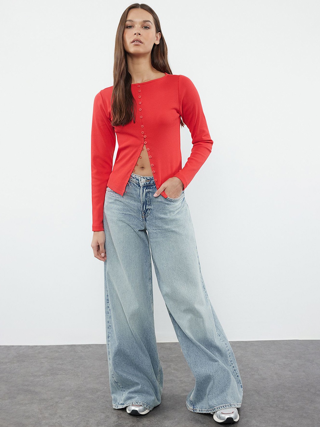 

Trendyol Cotton Top, Na