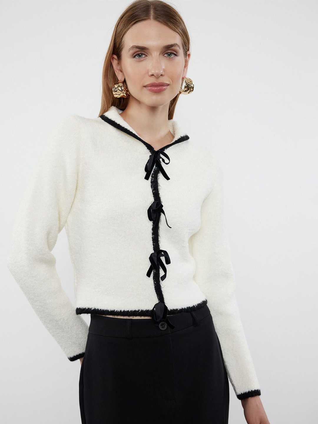 

Trendyol Women Cardigan, Cream