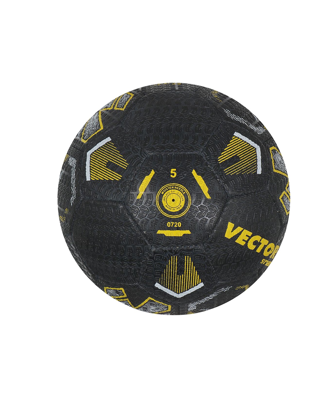 

VECTOR X Textured Printed Footballs, Yellow