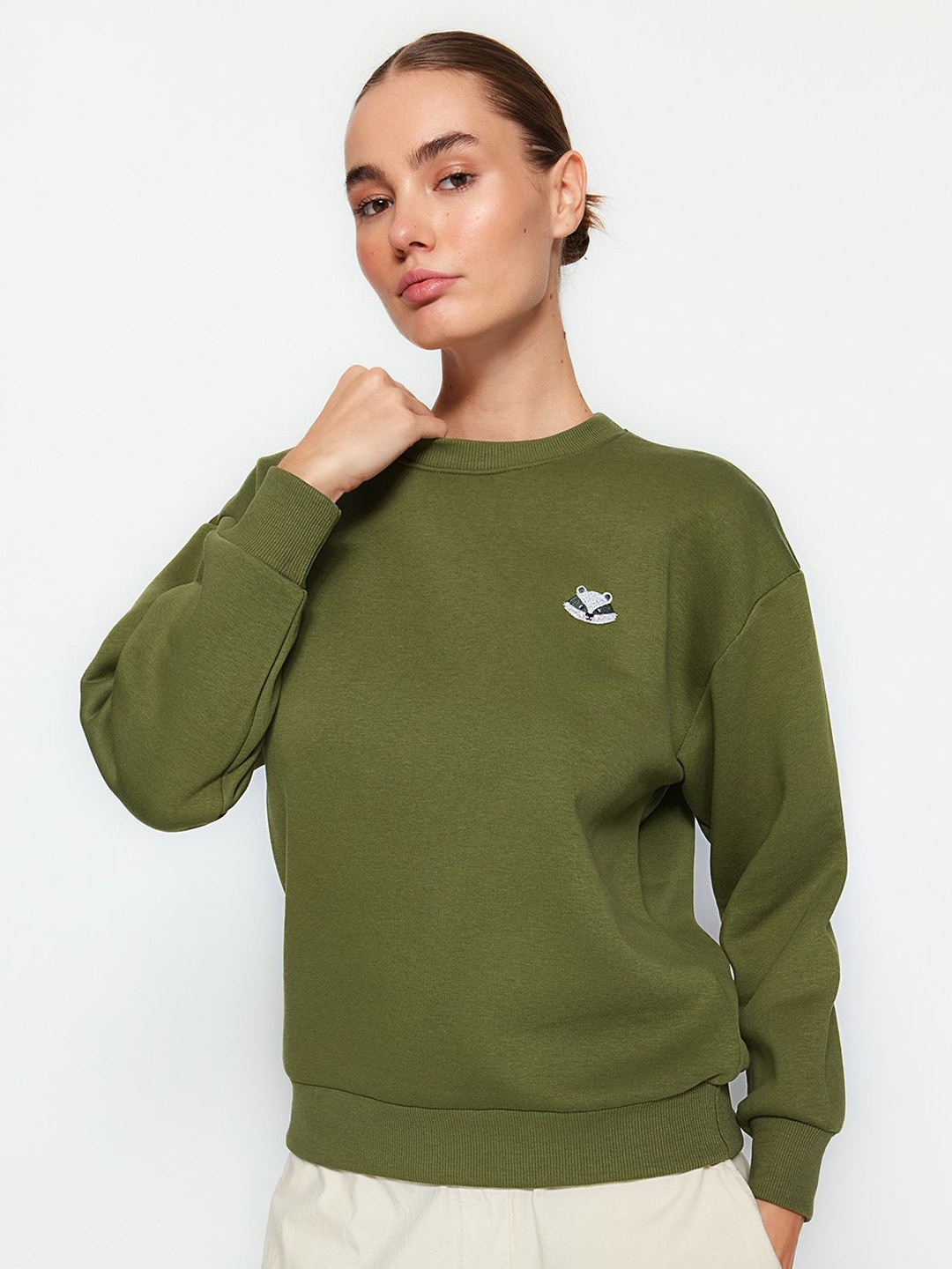 

Trendyol Women Sweatshirt, Na