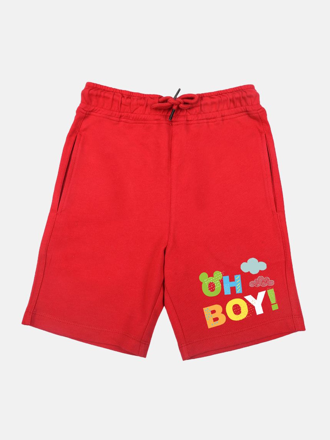 

YK Disney Boys Printed Mickey & Friends Outdoor Shorts, Red