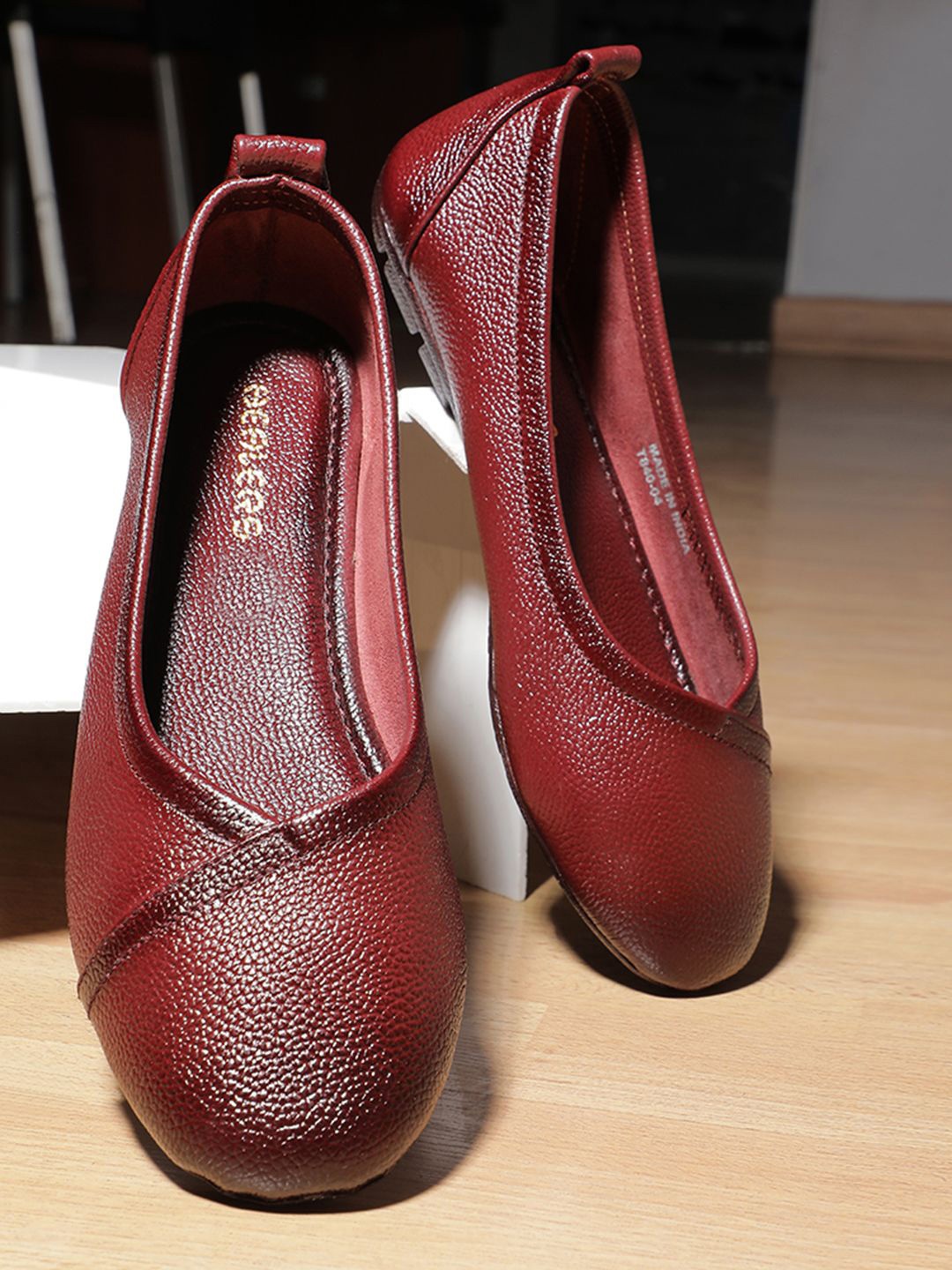 

Liberty Women Leather Ballerinas Flats, Brown