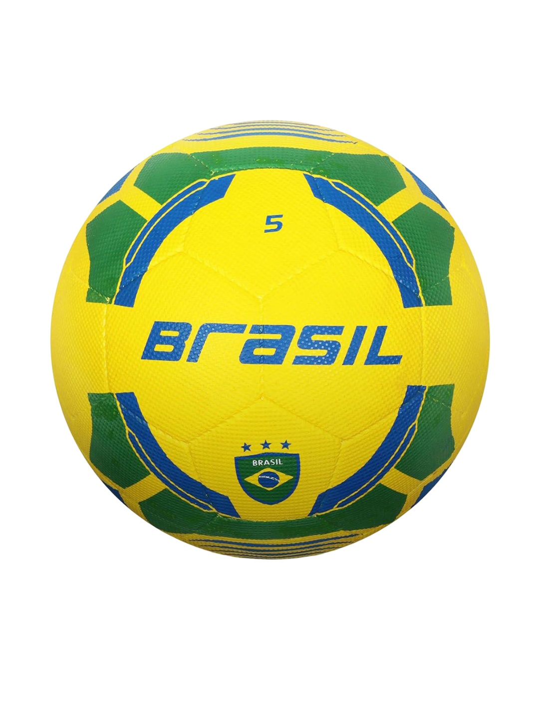 

VECTOR X Adults-Unisex Brasil Printed Footballs, Yellow