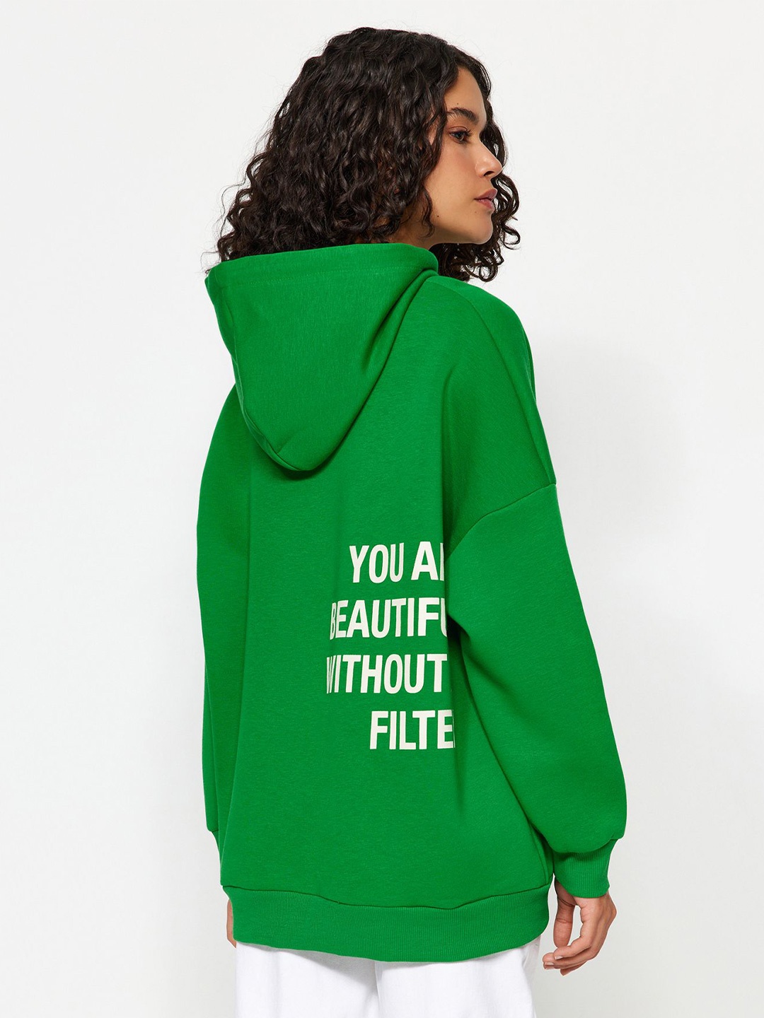 

Trendyol Women Printed Sweatshirt, Na