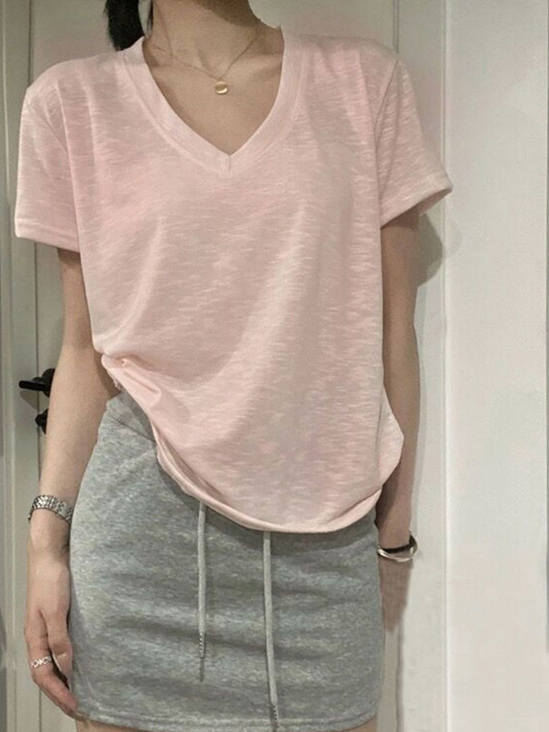 

LULU & SKY Cotton Top, Pink