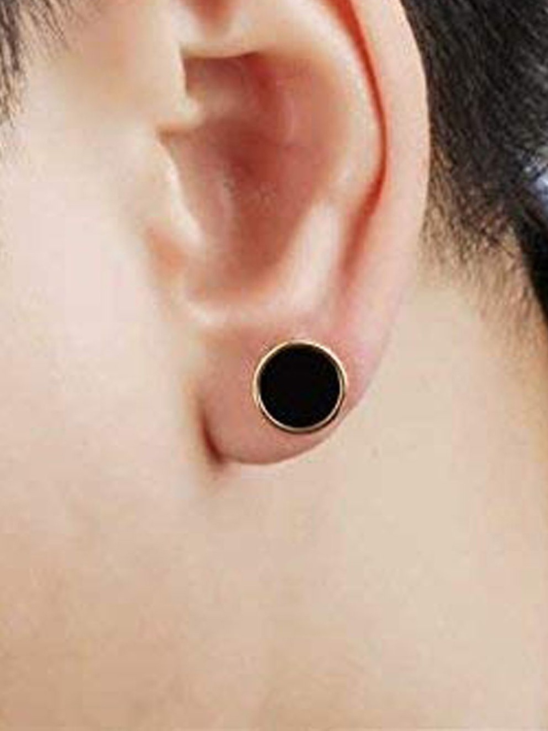 

FIMBUL Men Stainless Steel Classic Studs, Gold
