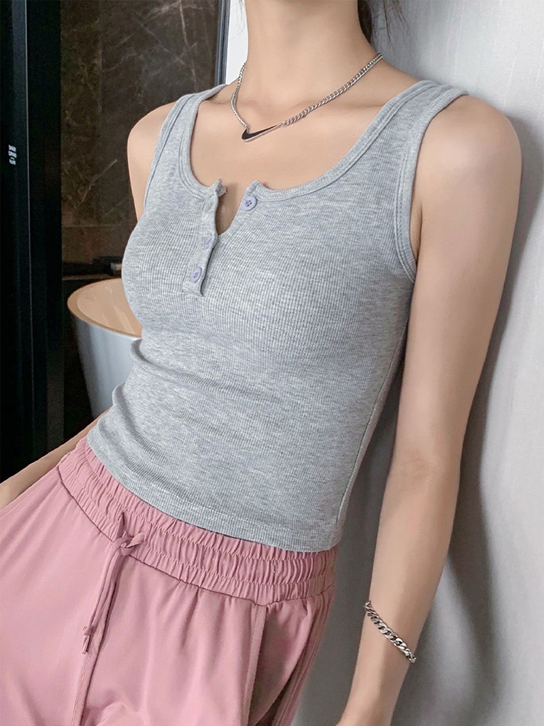 

LULU & SKY Tank Top, Grey