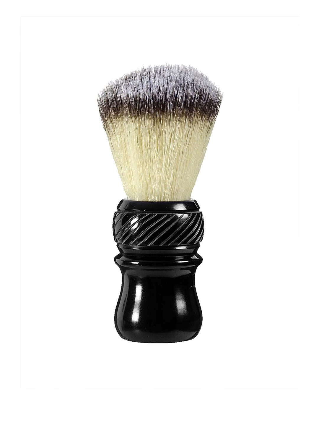 

PINK WOOLF Synthetic Soft Bristles Shaving Brush, Black