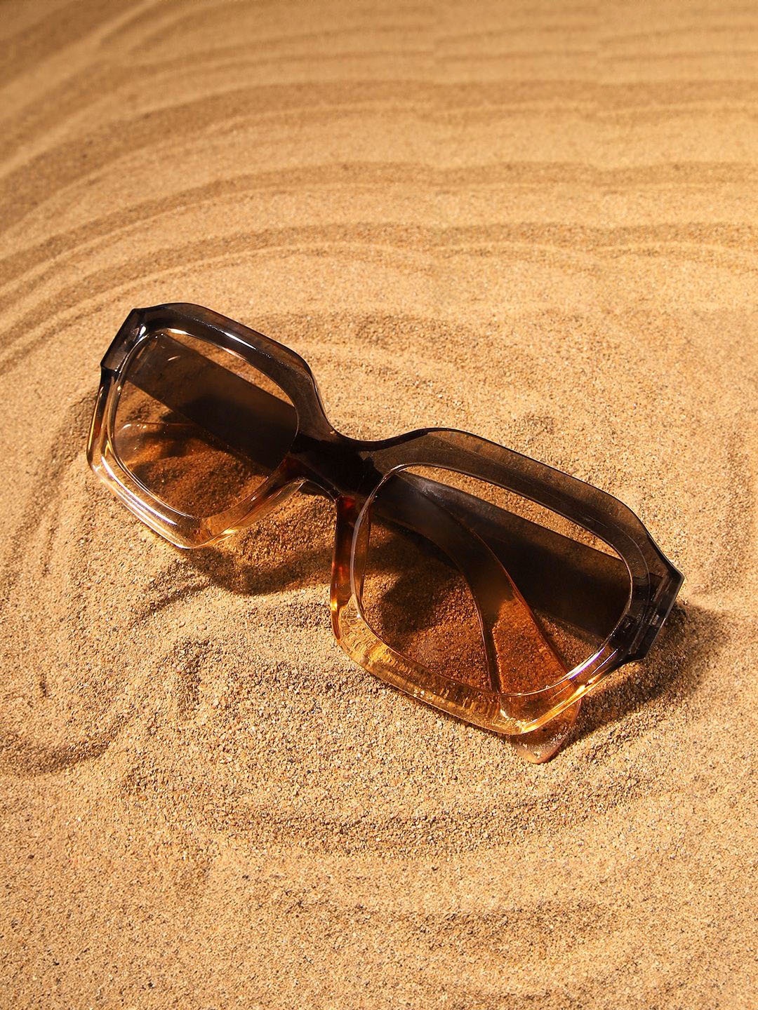 

French Accent Men Other Sunglasses with Polarised Lens, Grey