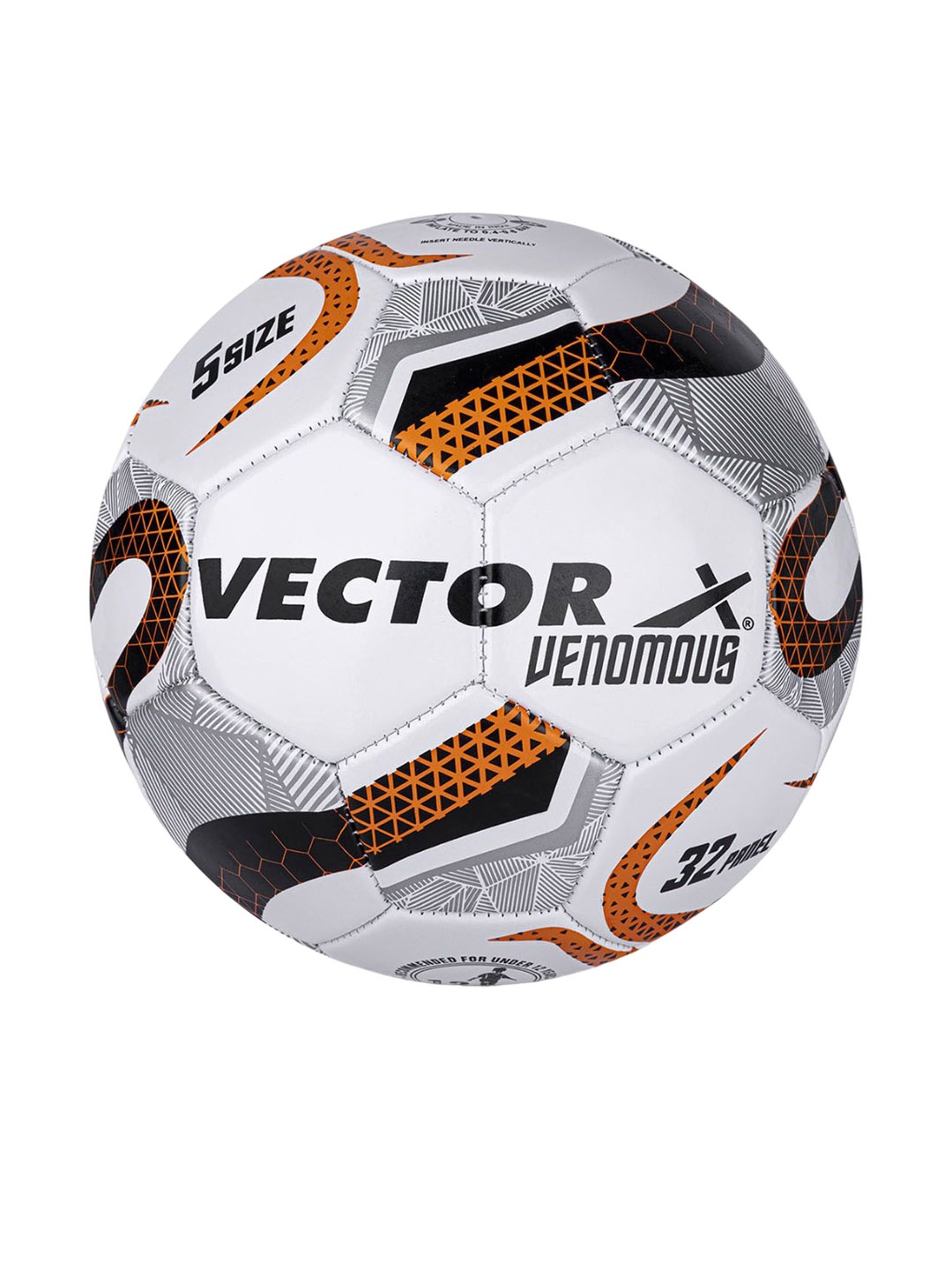 

VECTOR X VENOMOUS Printed Footballs, White