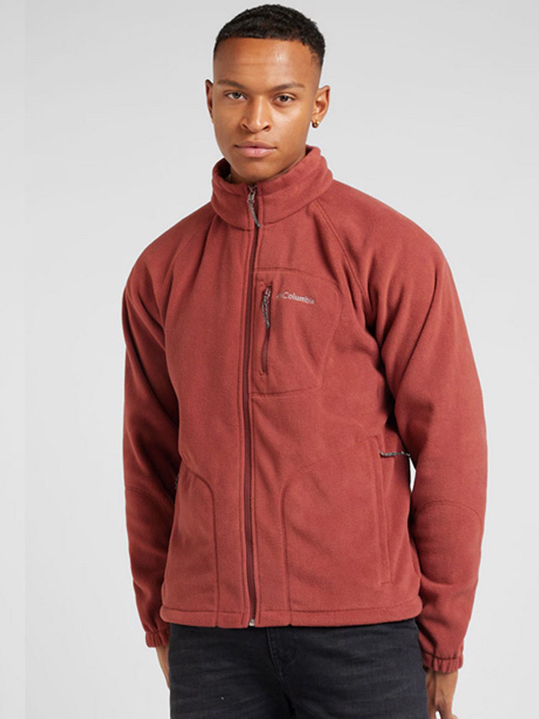 

Columbia Fast Trek Full Zip Fleece Jacket, Red