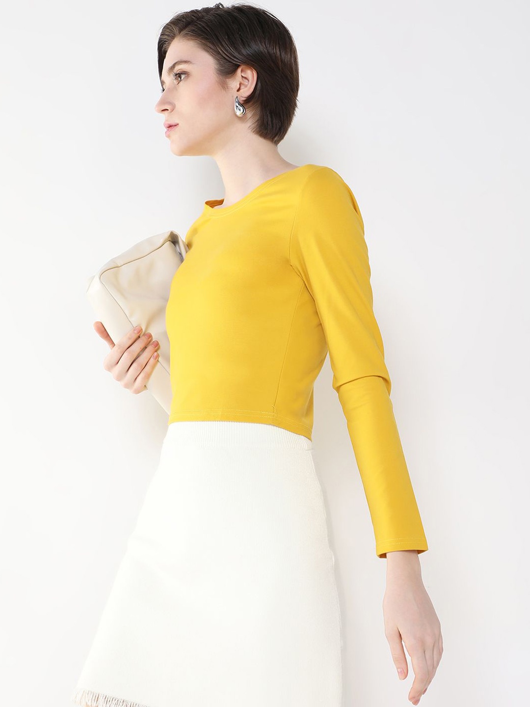 

SHOWOFF Top, Yellow