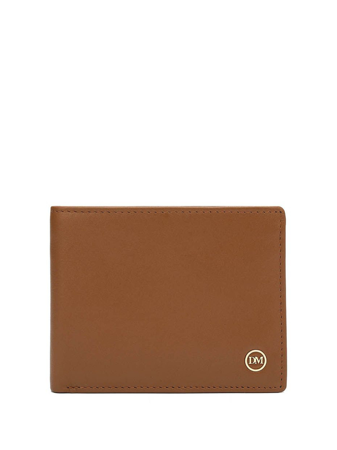 

Da Milano Men Leather Two Fold Wallet, Brown