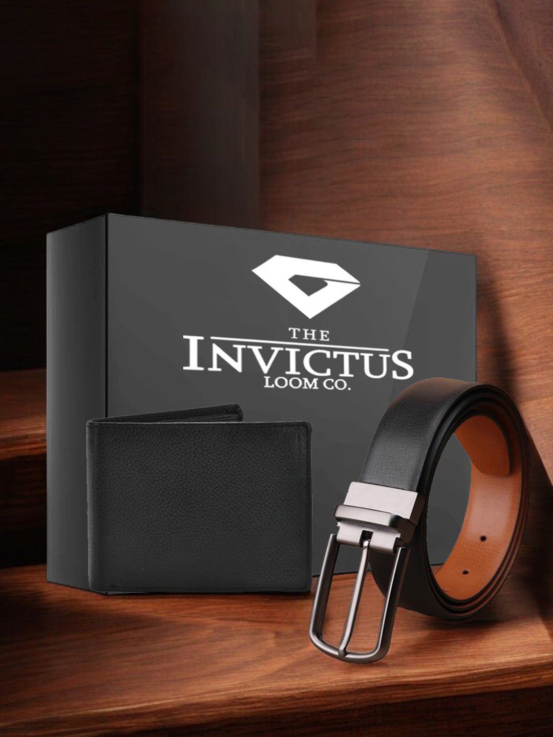 

INVICTUS Men Accessory Gift Set of, Black