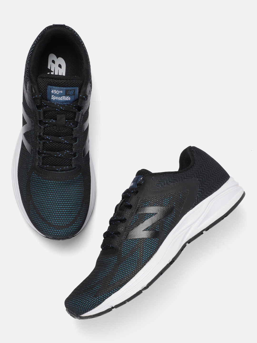 

New Balance Men 490 Running Shoes, Black