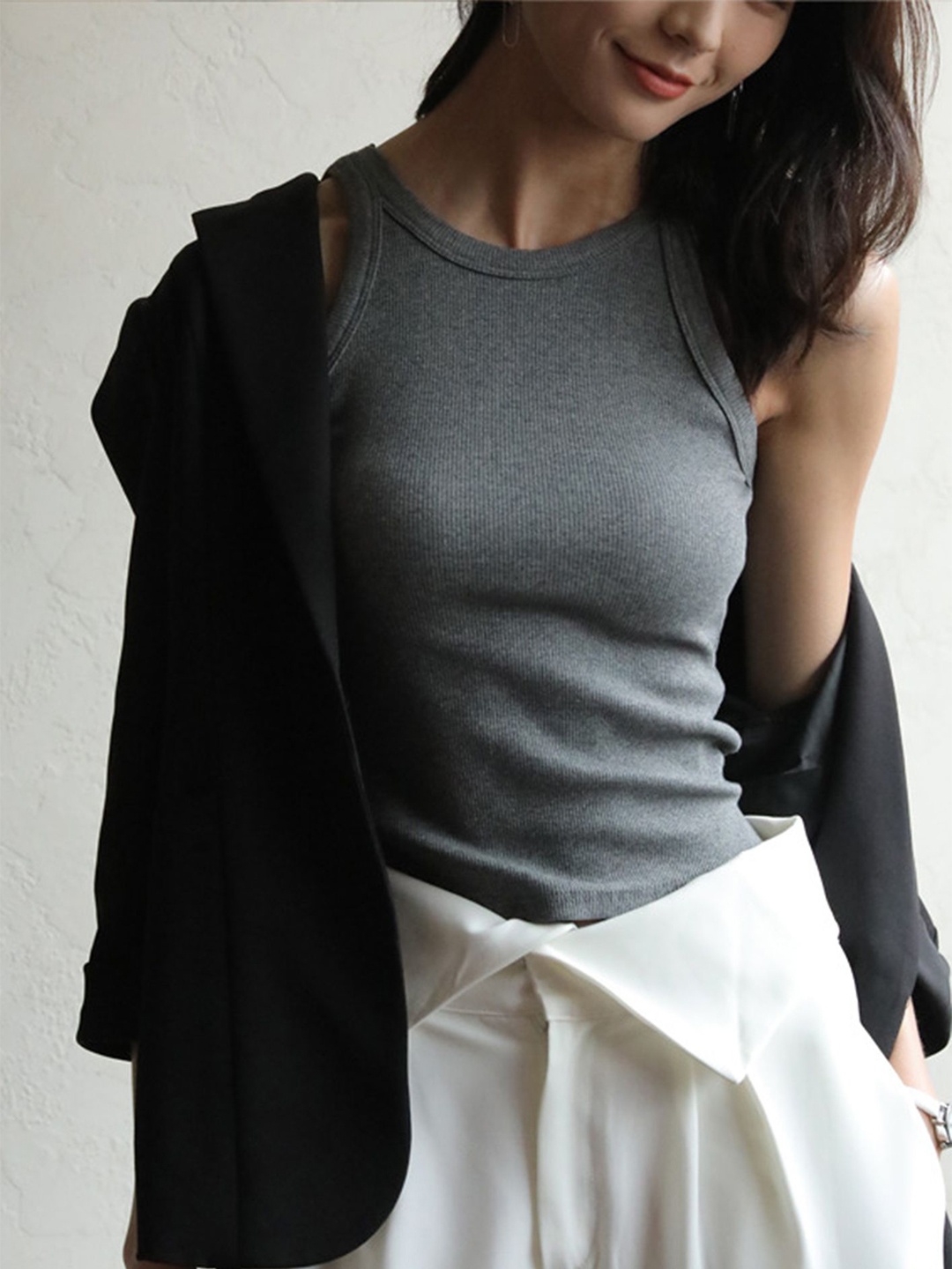 

LULU & SKY Top, Grey