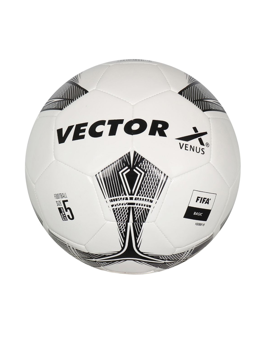 

VECTOR X Printed Stitched Football, White