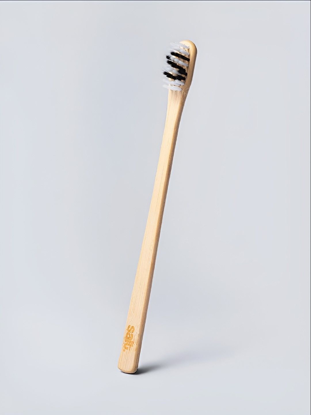 

SALT Eden White & Beige Colored Bamboo Toothbrush