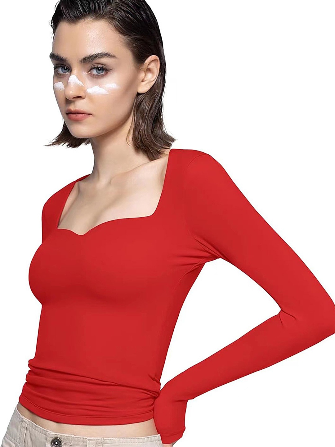 

LULU & SKY Top, Red