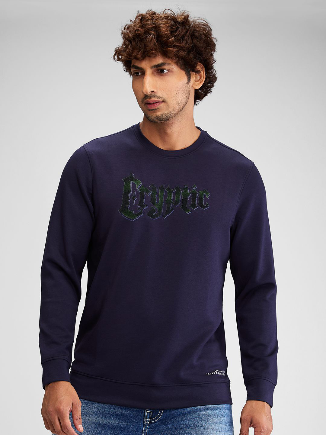 

SPYKAR Men Sweatshirt, Blue