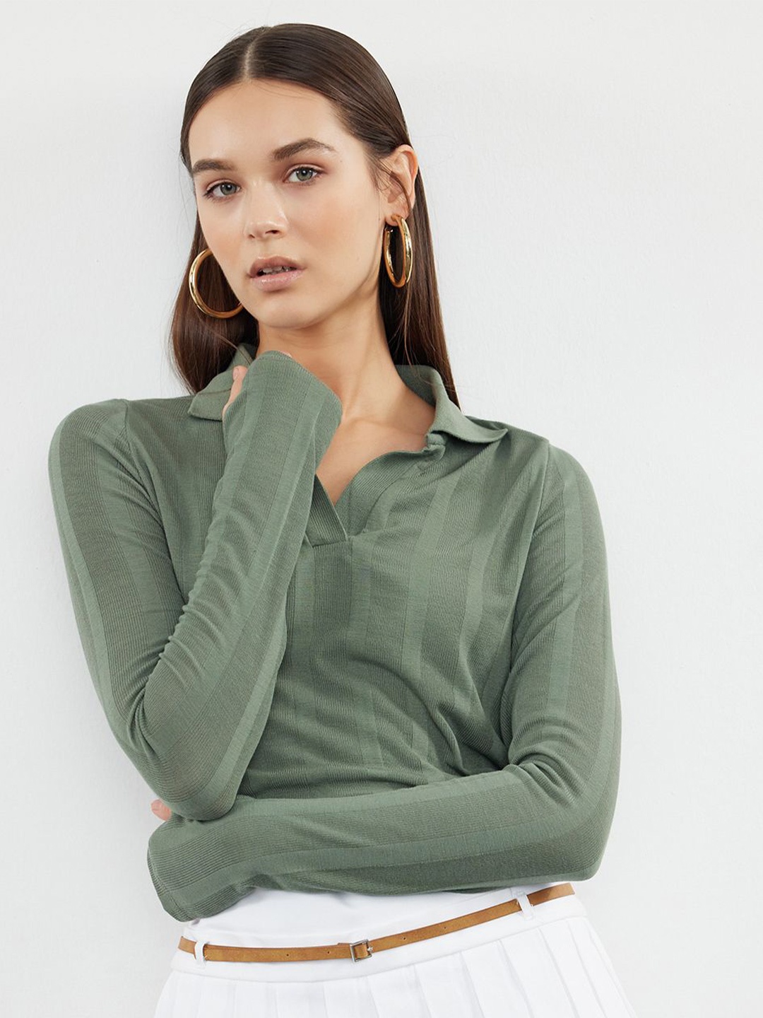 

Trendyol Wrap Crop Top, Na