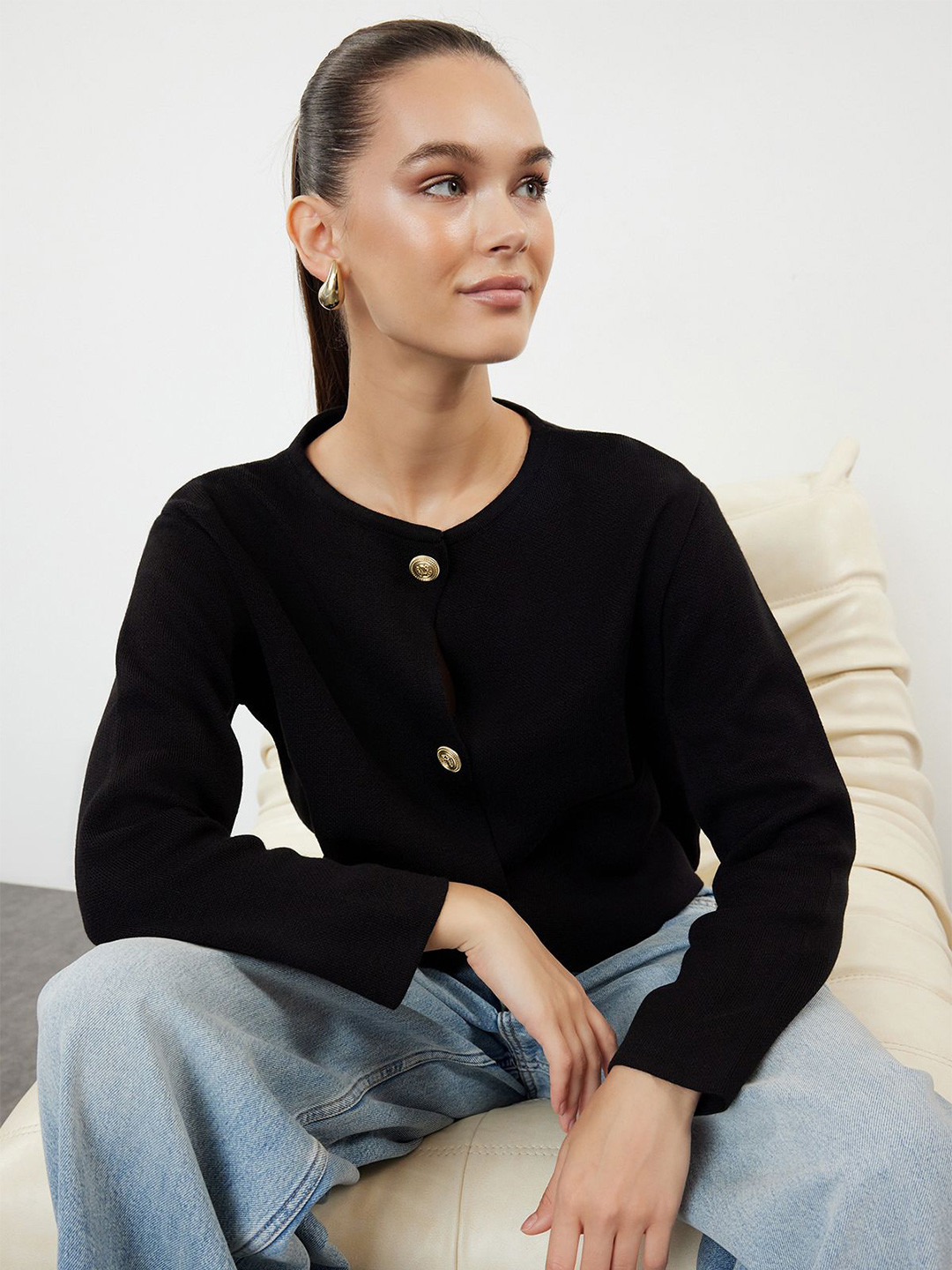 

Trendyol Women Cardigan, Black