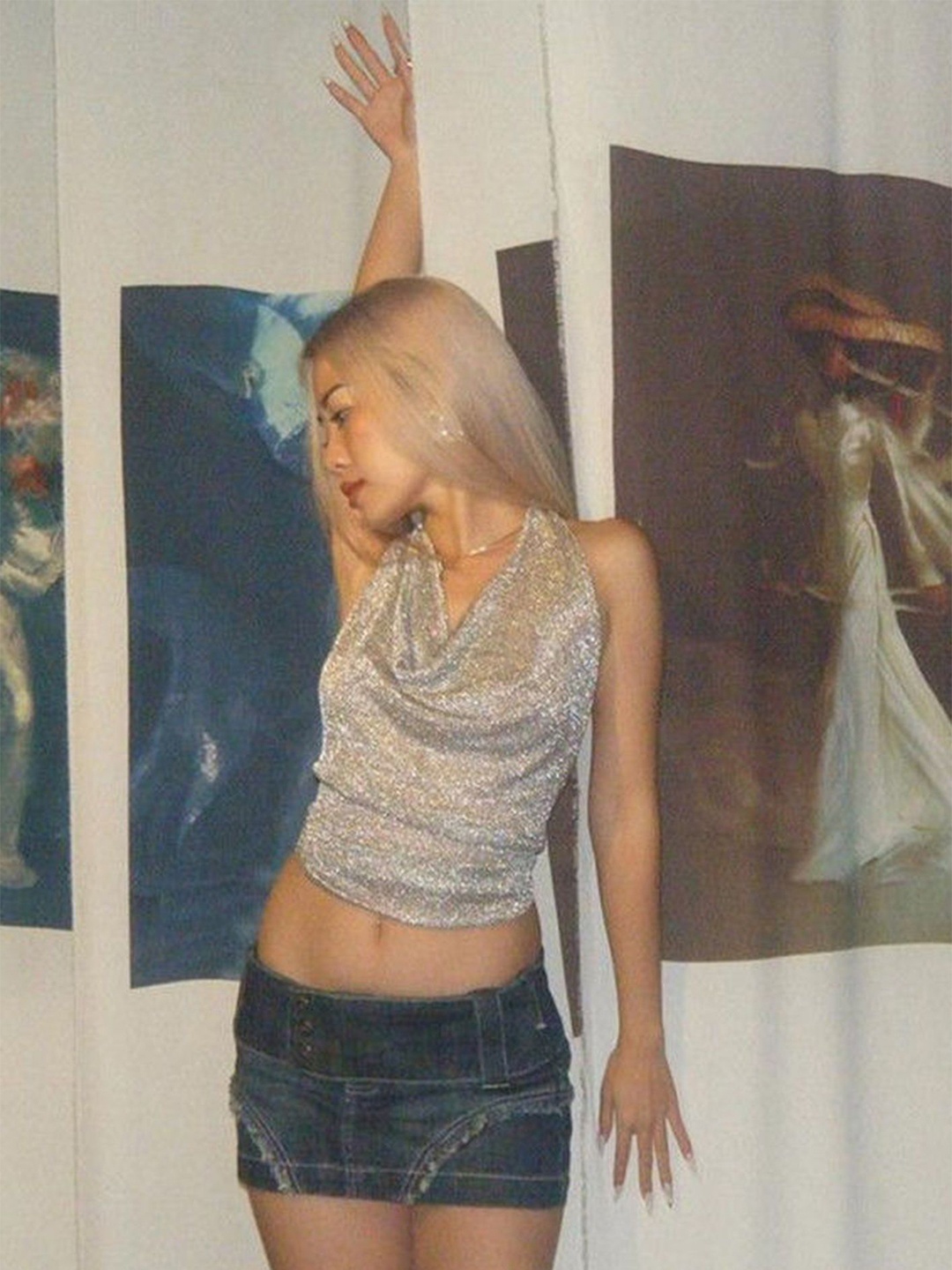 

LULU & SKY Top, Silver