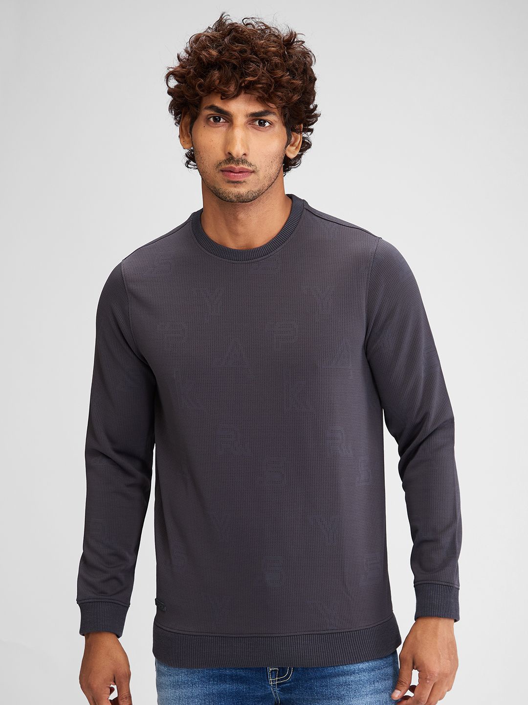 

SPYKAR Men Sweatshirt, Grey