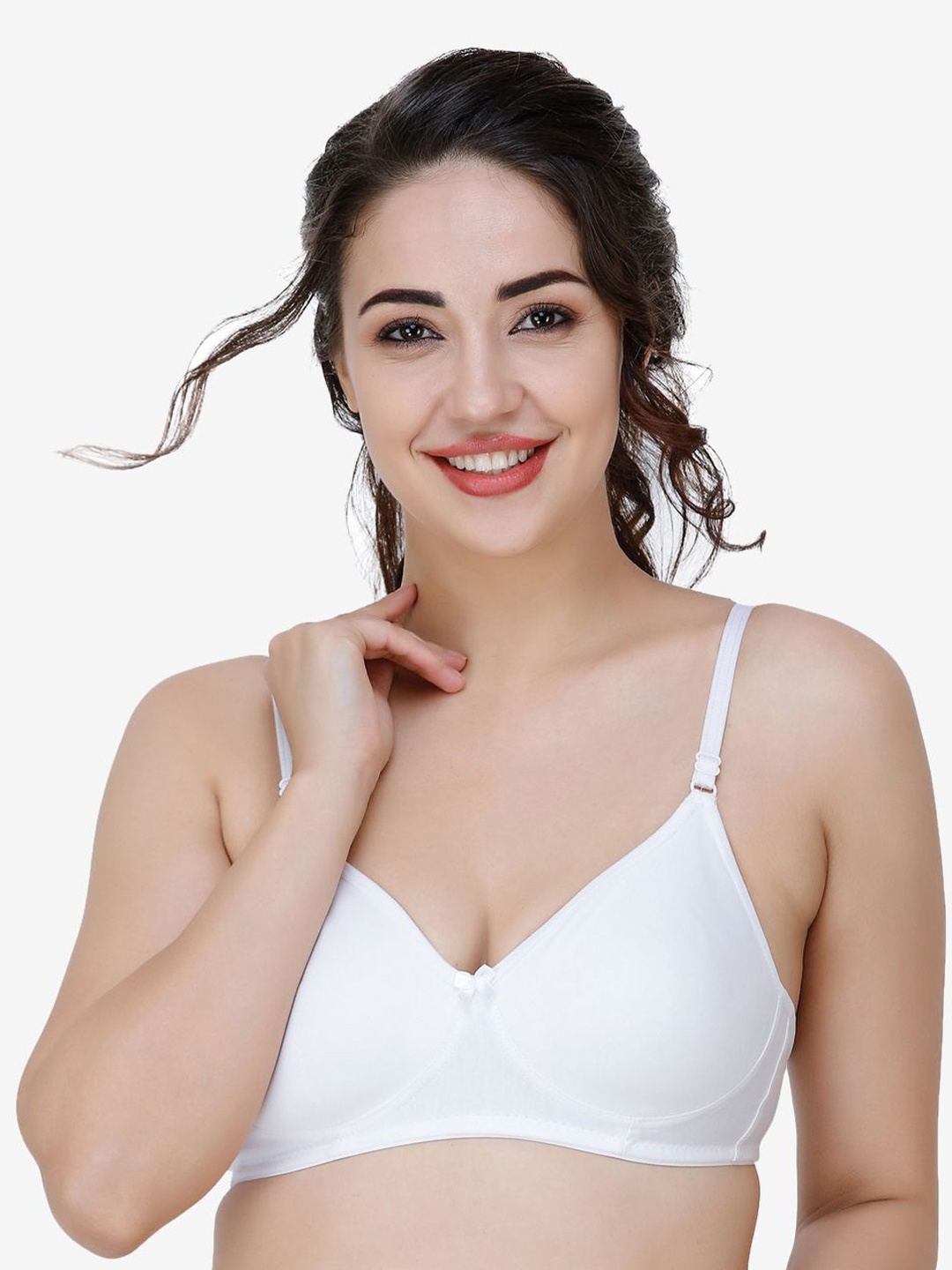

Docare Women Full Coverage T-shirt Non Padded Bra, White