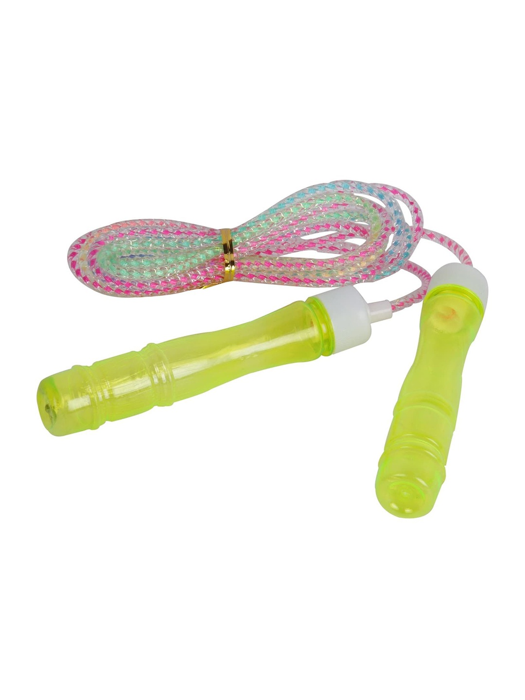 

STRAUSS Unisex Light Weight Bling Jump Rope, Green