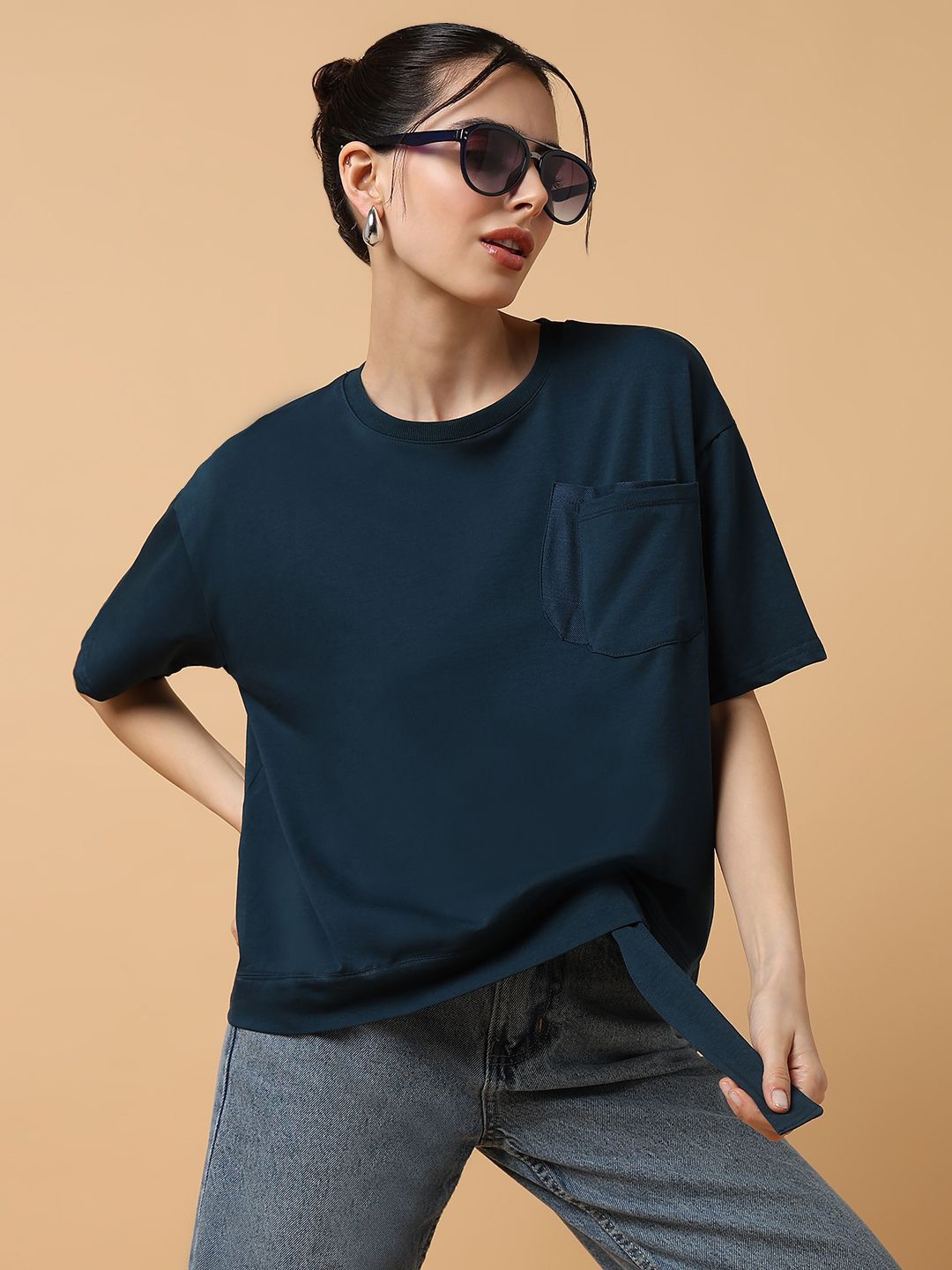 

SHOWOFF Cotton Top, Teal