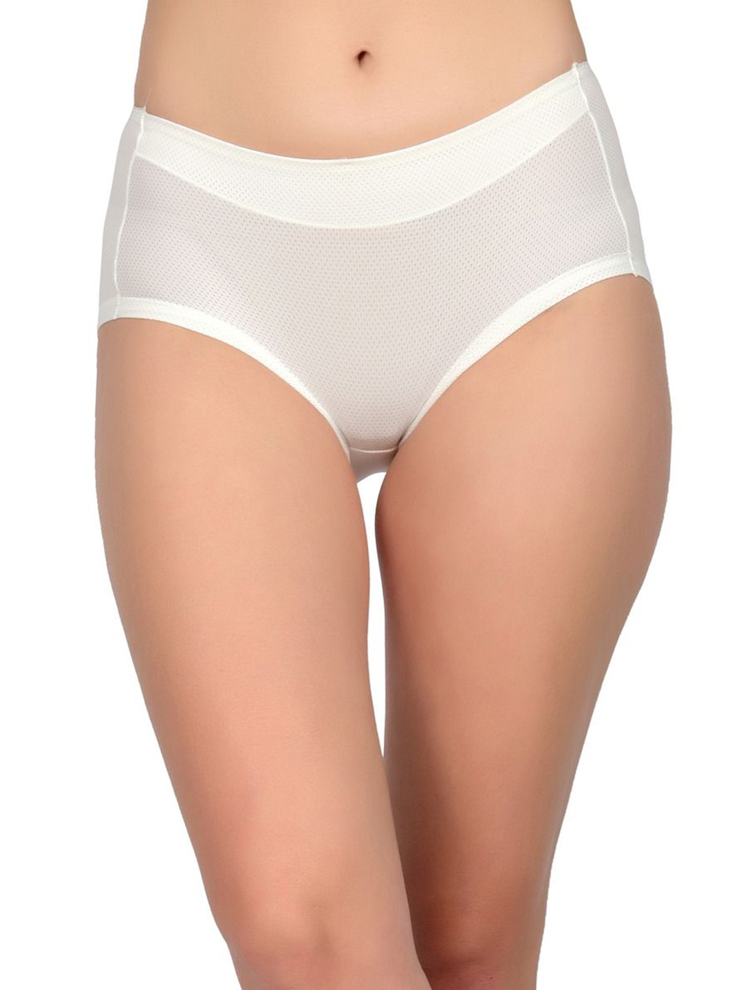 

bare dezire Mid-Rise Hipster Seamless Briefs, White