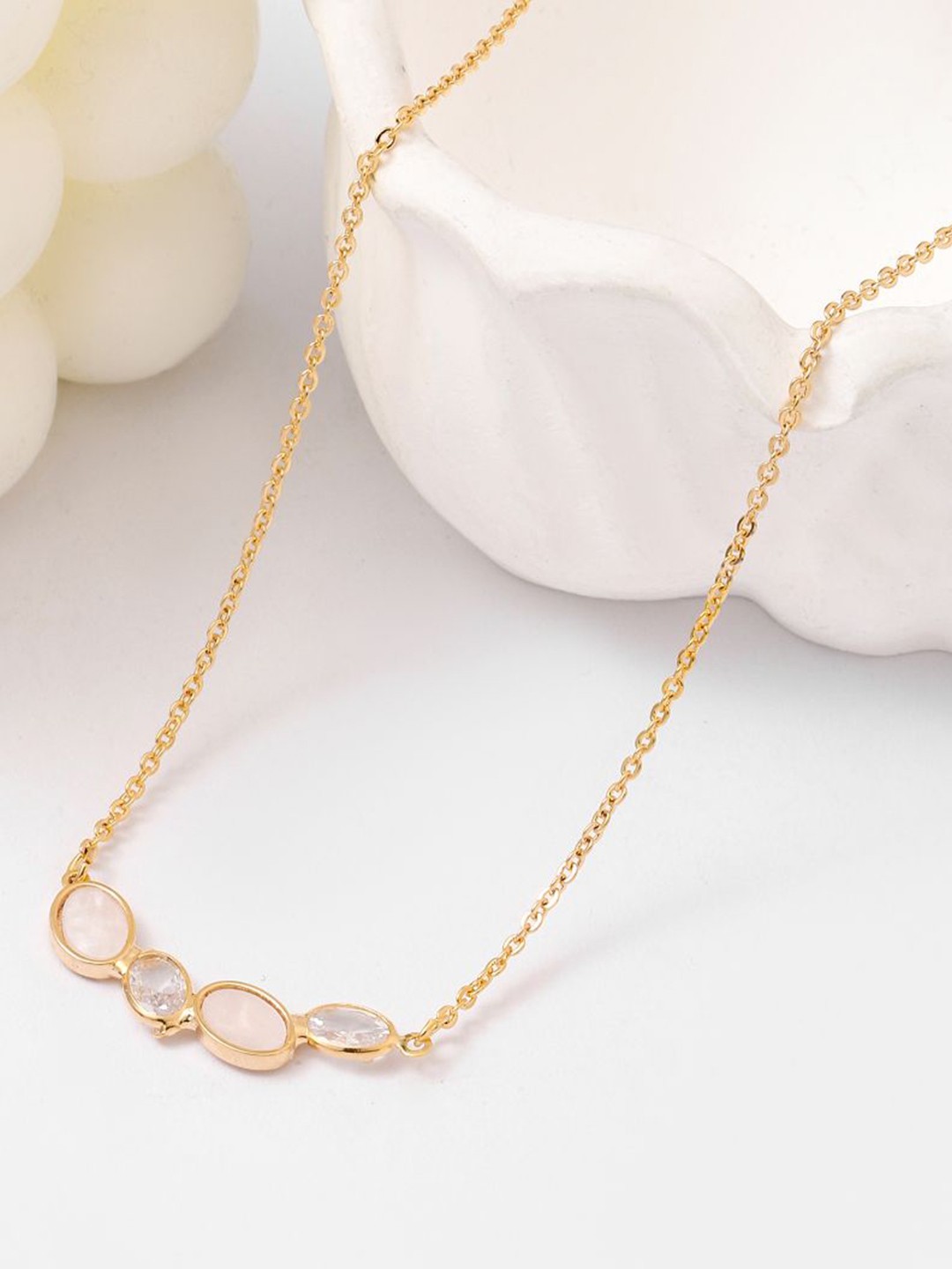 

SALTY Stainless Steel Necklace, Gold