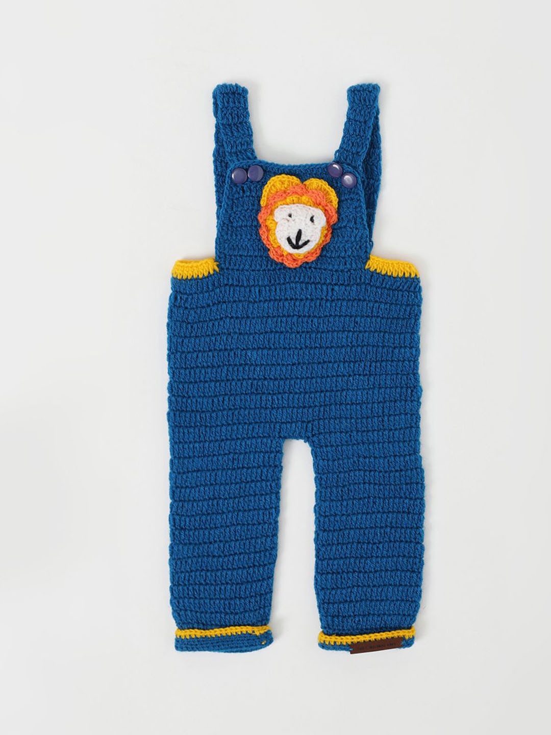 

The Original Knit Infants Printed Slim Fit Dungarees, Blue