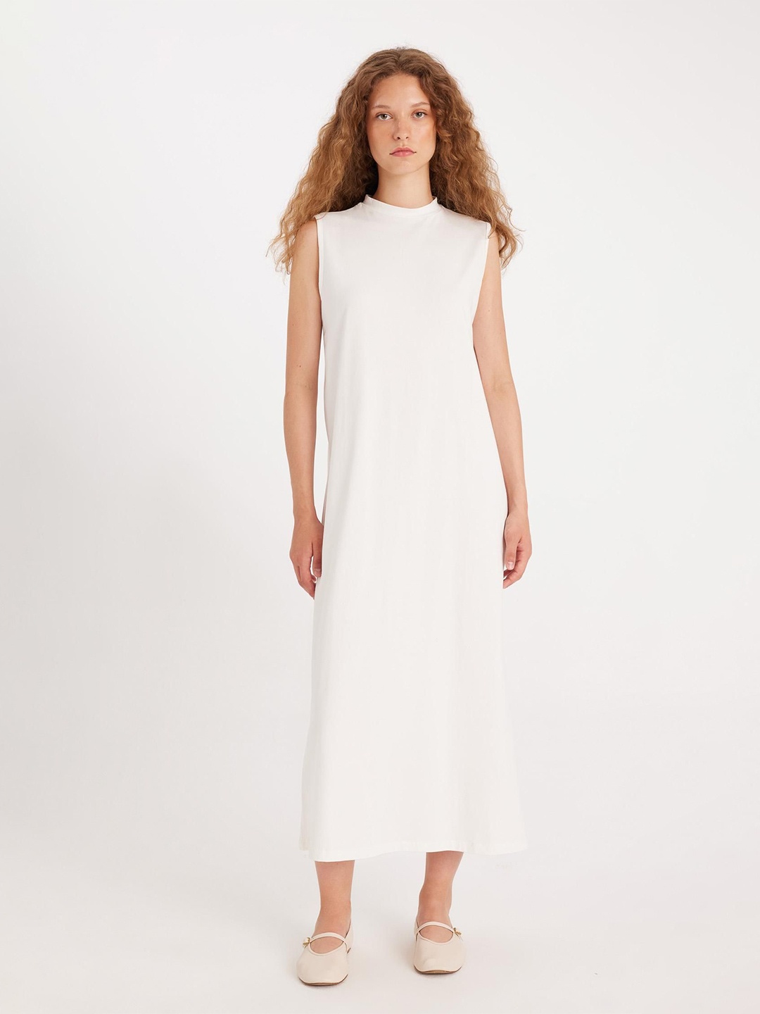 

DeFacto A-Line Maxi Dress, Na